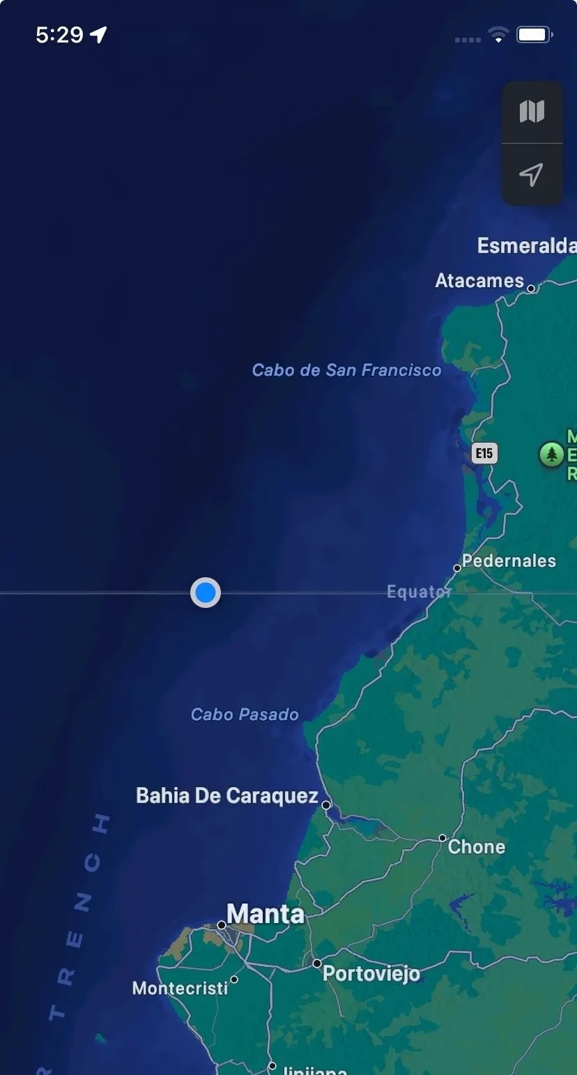 CROSSING THE EQUATOR