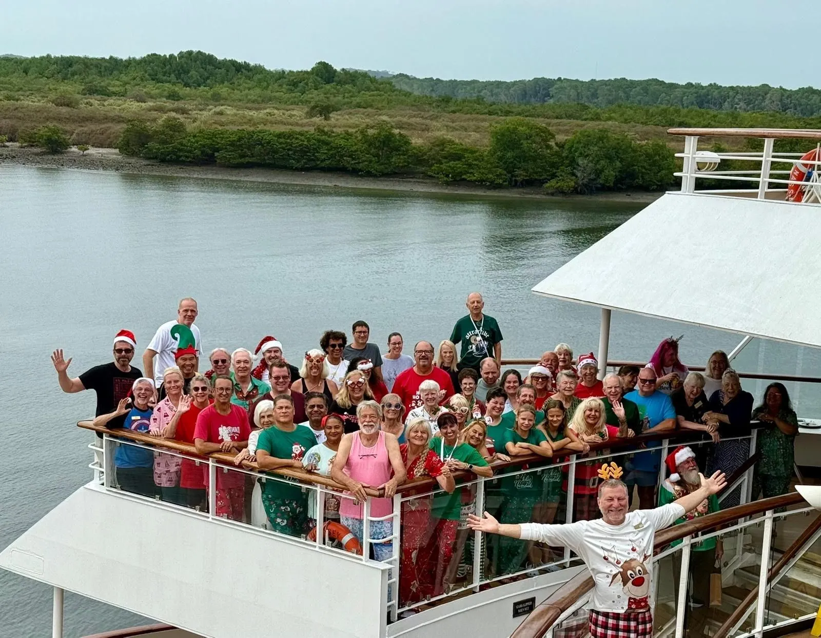 CHRISTMAS MORNING 2024, ON THE SHIP