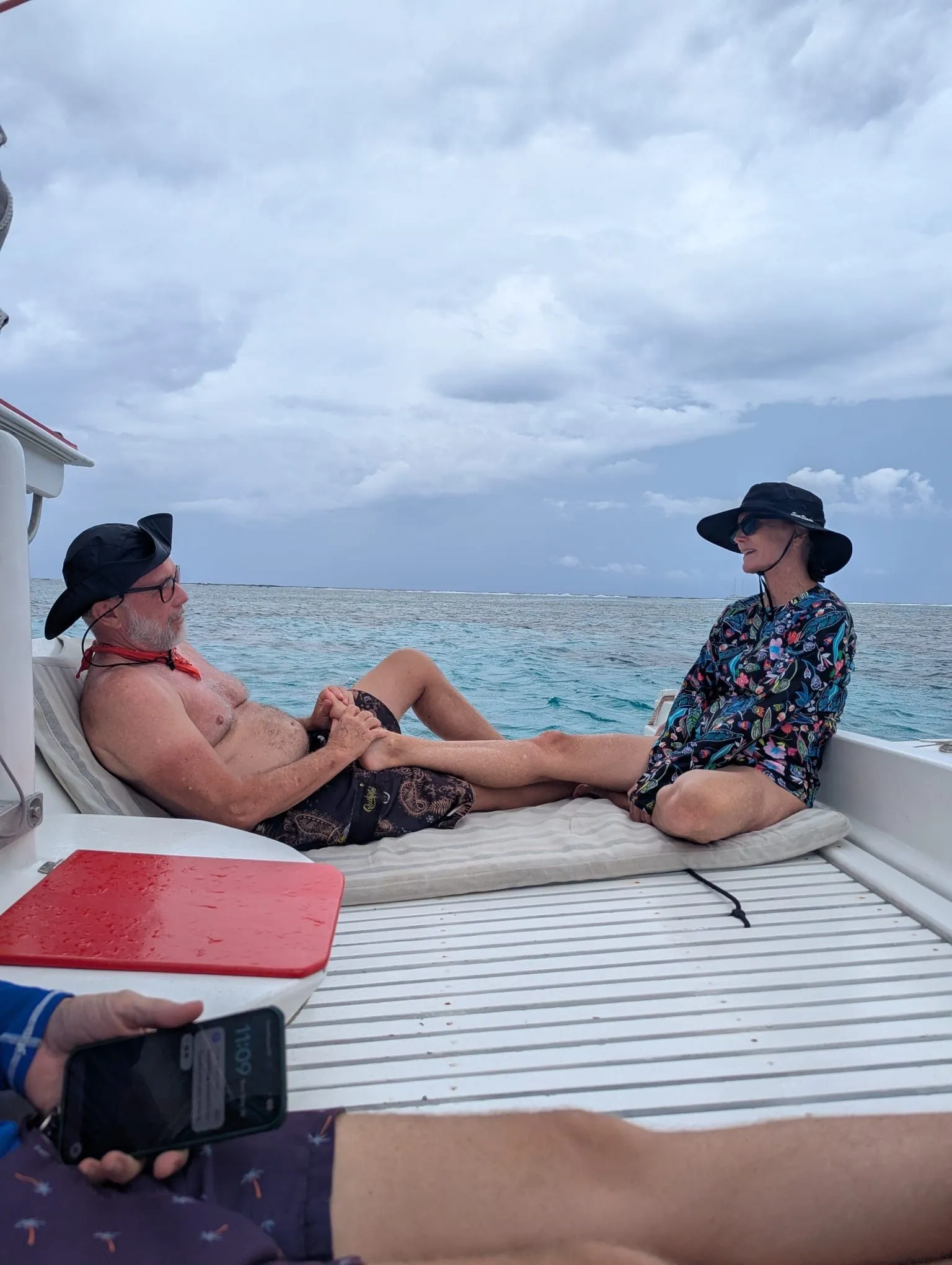 MOOREA,  FRENCH POLYNESIA - SAILING