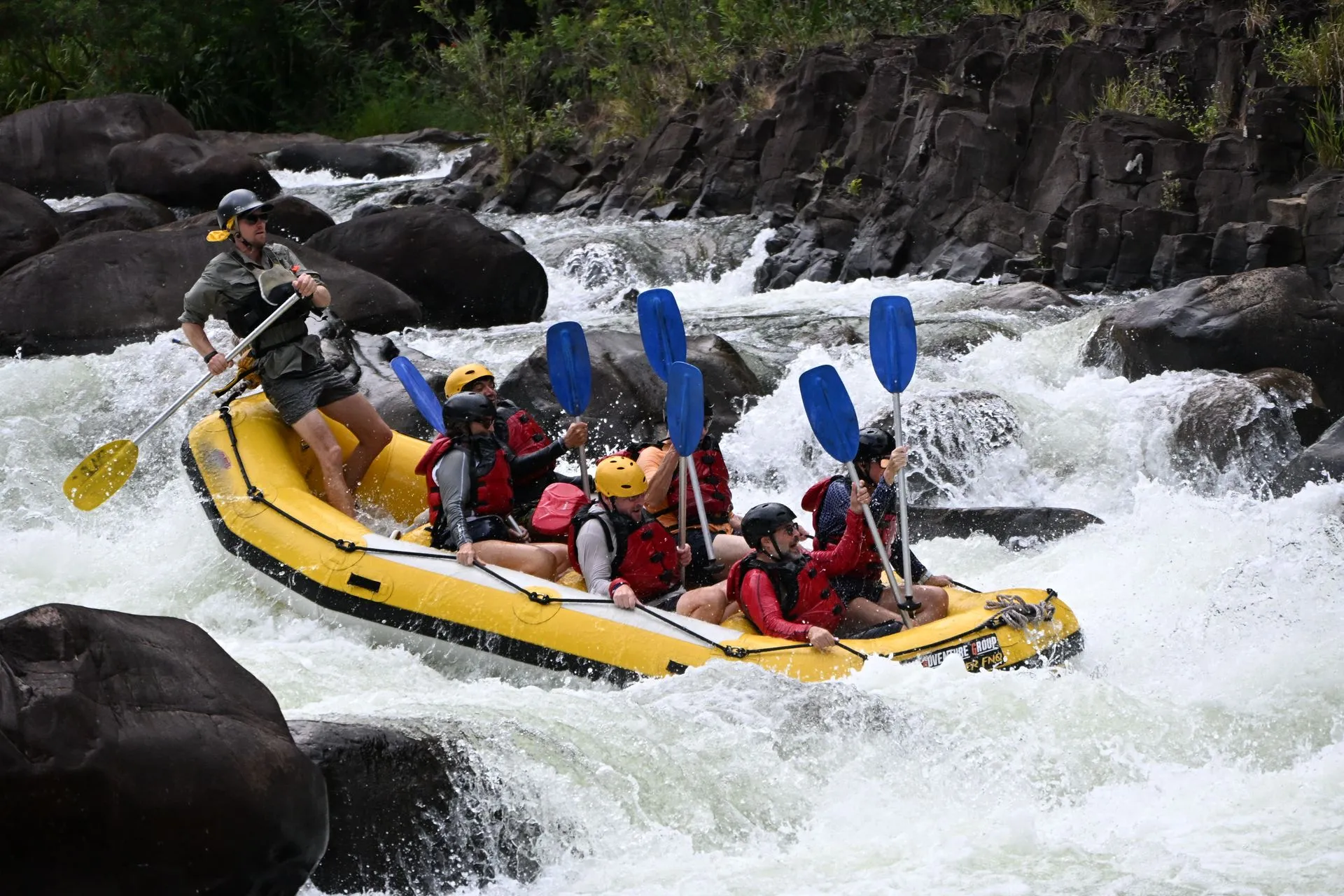 TULLY RIVER, WHITE WATER RAFTING, AUSTRALIA