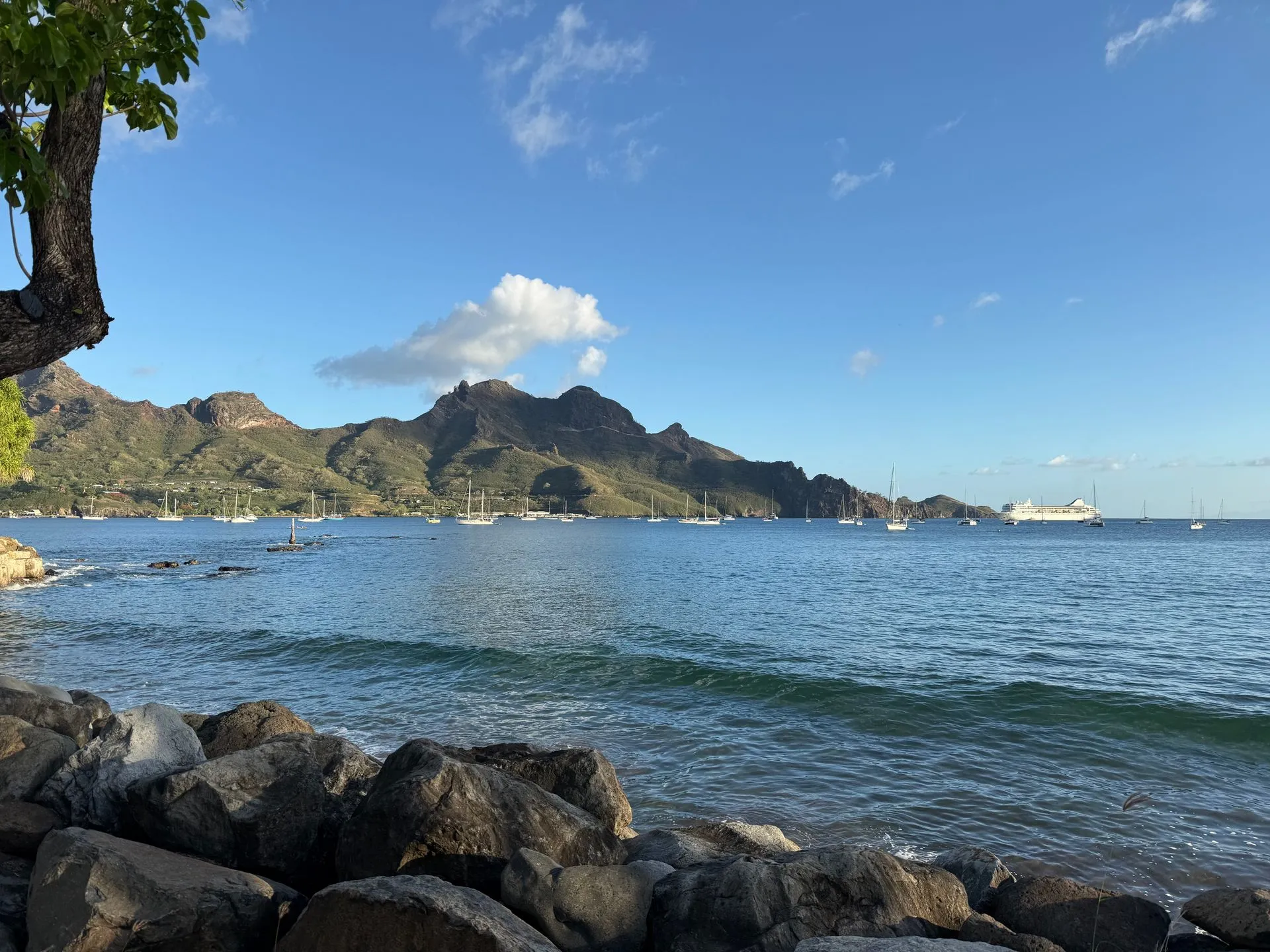 NUKU HIVA, MARQUISE ISLANDS, FRENCH POLYNESIA