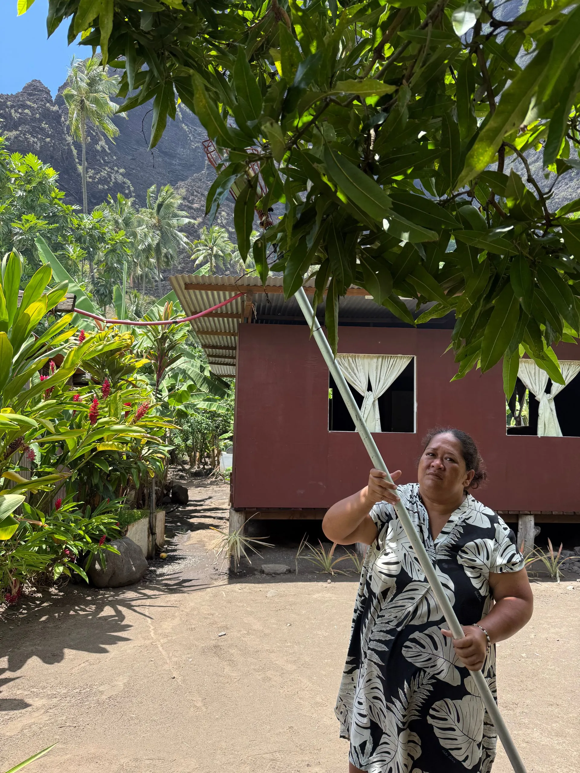 HAKAUI VALLEY, NUKU HIVA, FRENCH POLYNESIA