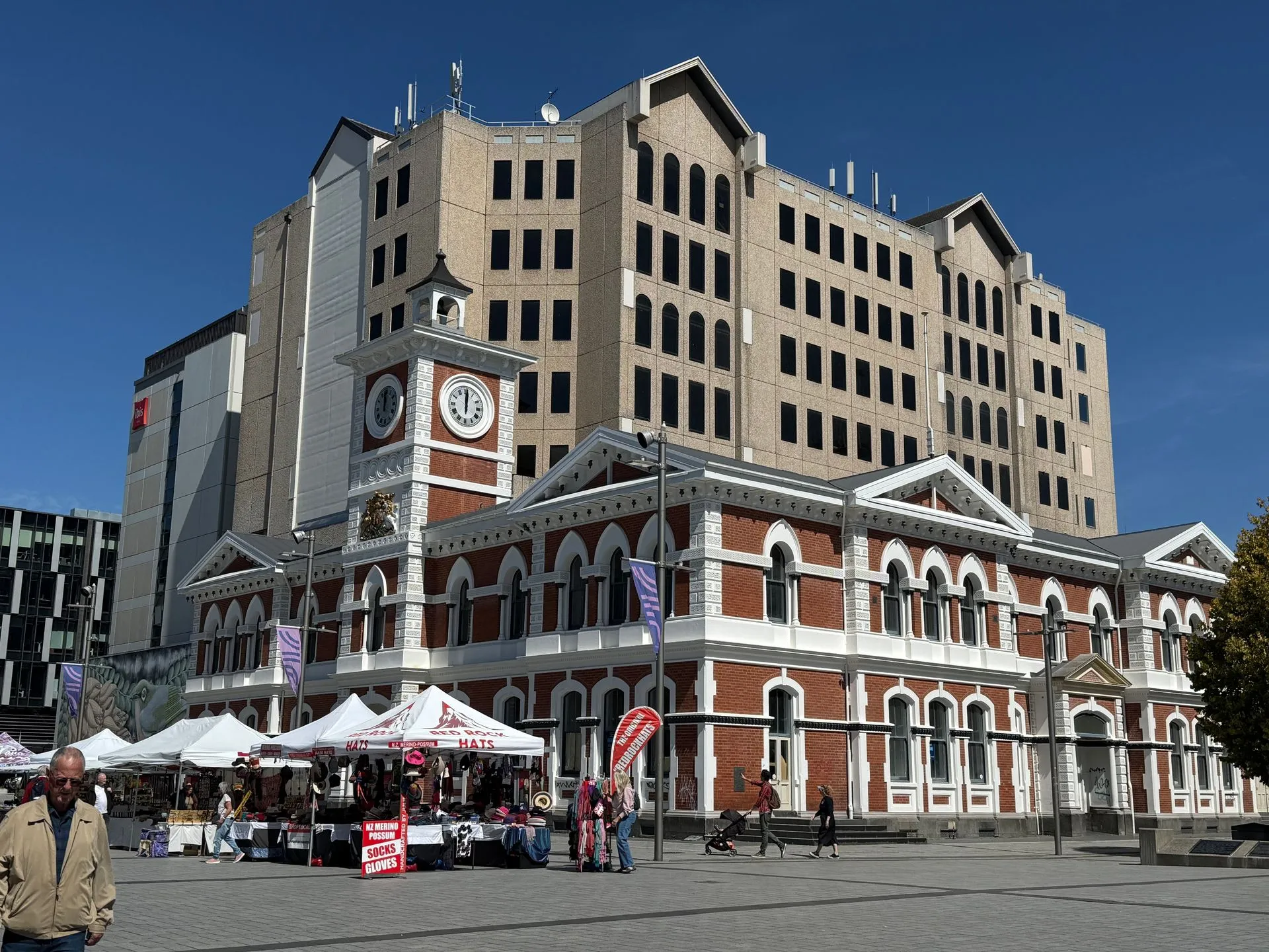 CHRIST CHURCH via LYTTELTON, NEW ZEALAND