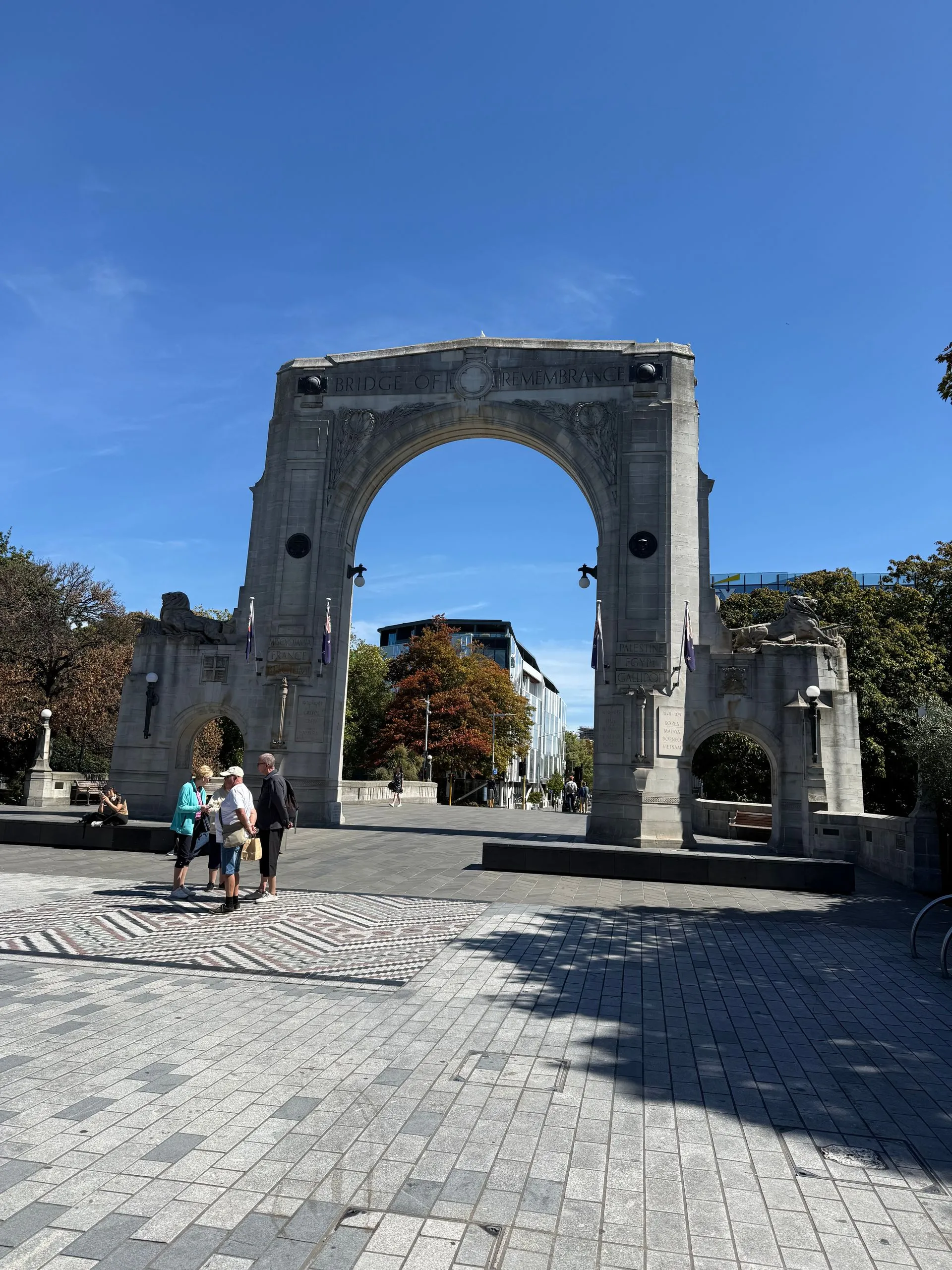 CHRIST CHURCH via LYTTELTON, NEW ZEALAND