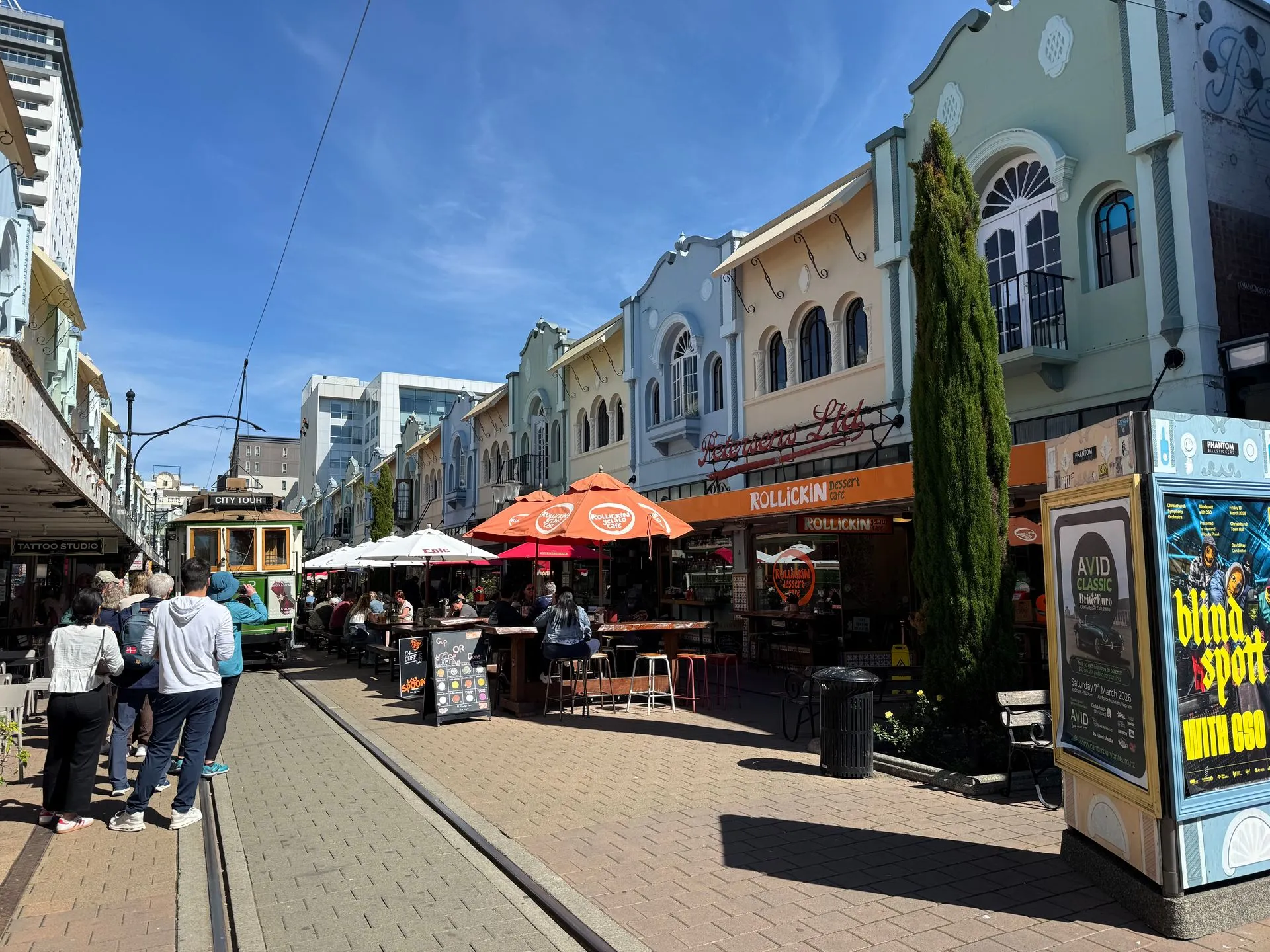 CHRIST CHURCH via LYTTELTON, NEW ZEALAND
