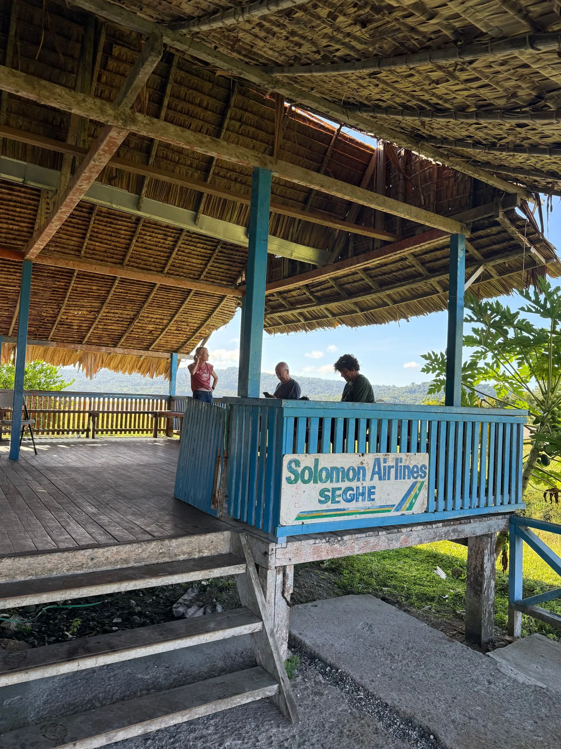 Flying back to Ship - 3 part journey