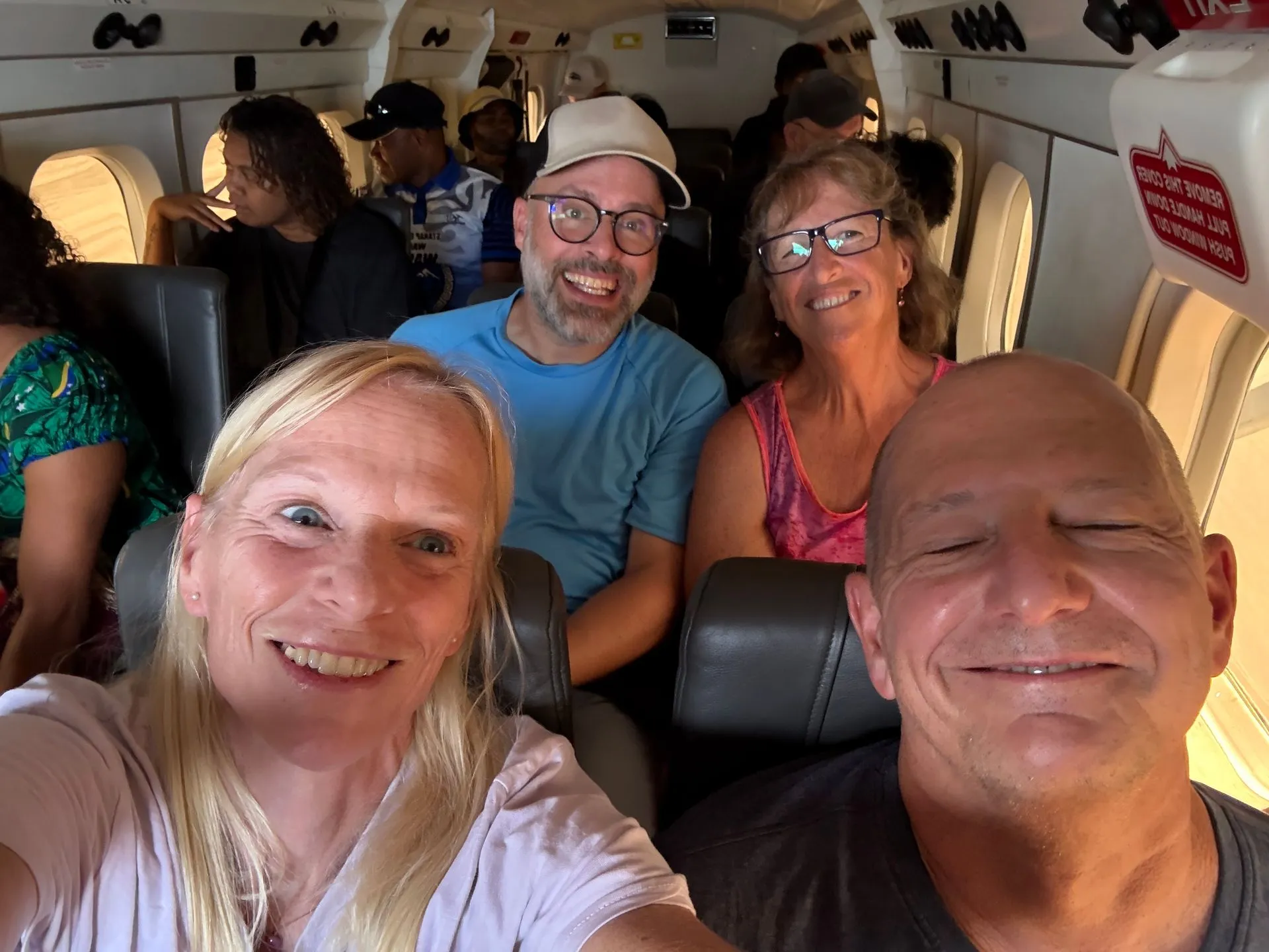 Flying back to Ship - 3 part journey