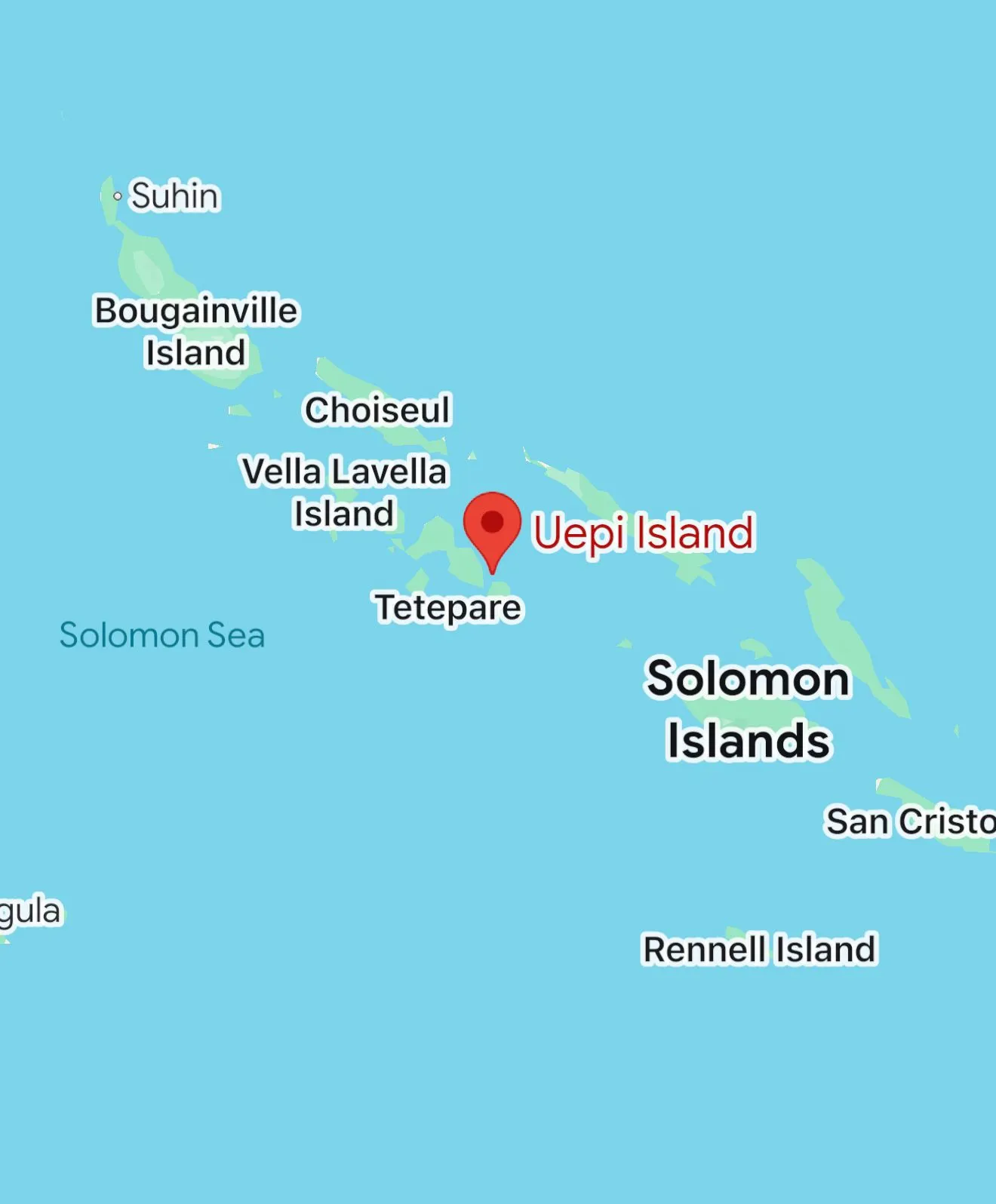 UEPI ISLAND, SOLOMON ISLANDS