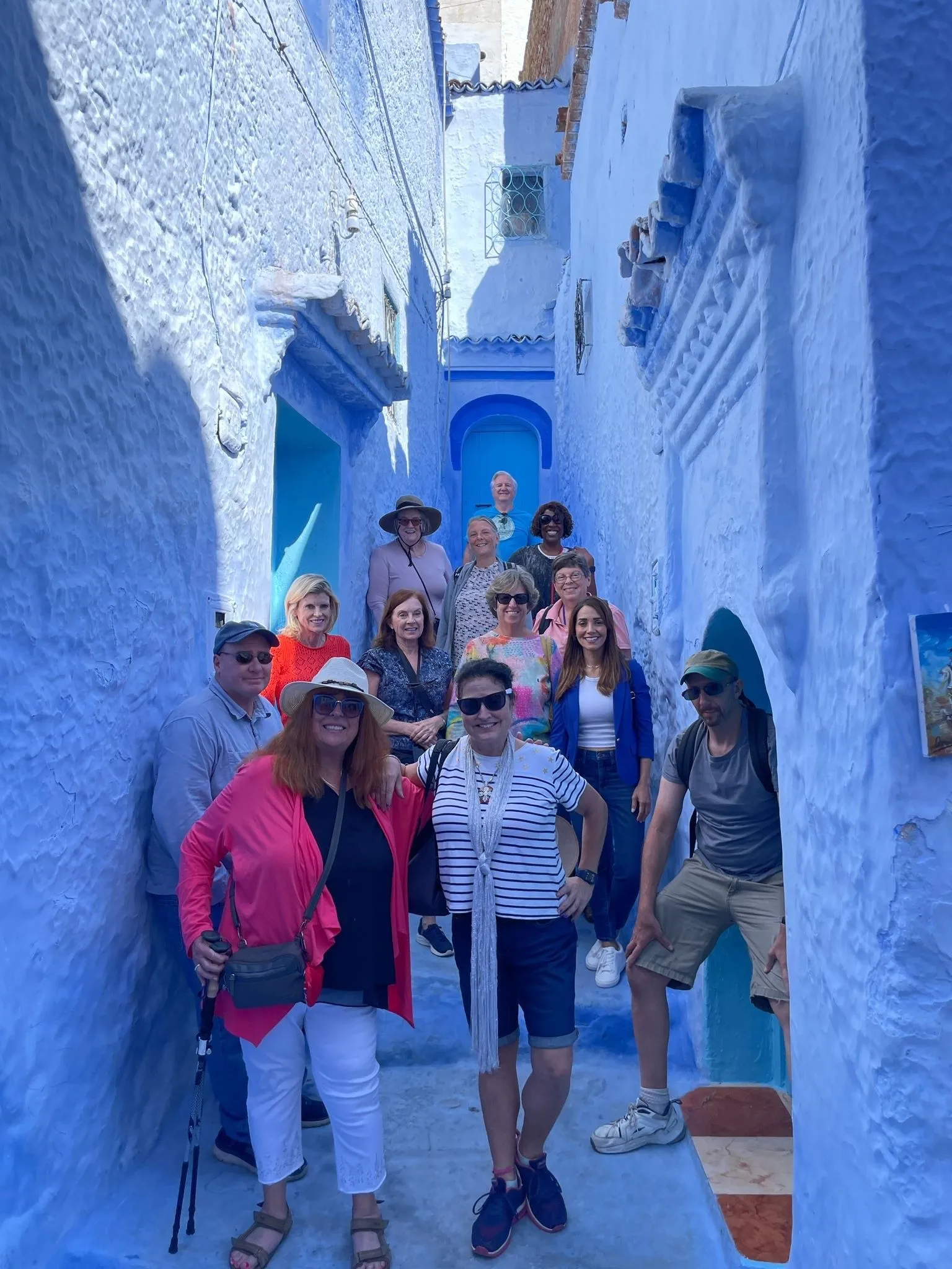 Group shot from Blue City